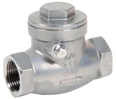 ZAWÓR ZWROTNY KLAPOWY 3/4'' ZAWÓR ZWROTNY KLAPOWY 3/4''