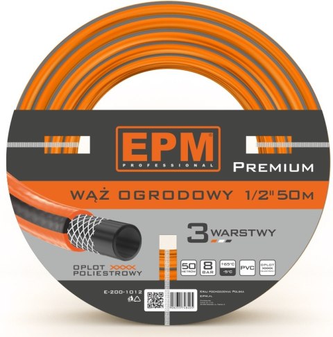 WĄŻ. ZBROJONY DO URZĄDZEŃ ZRASZAJĄCYCH 1/2 50MB PREMIUM WĄŻ. ZBROJONY DO URZĄDZEŃ ZRASZAJĄCYCH 1/2 50MB PREMIUM