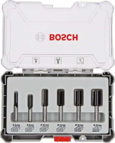 ZESTAW FREZÓW 6 SZT. UCHWYT 6MM ZESTAW FREZÓW 6 SZT. UCHWYT 6MM