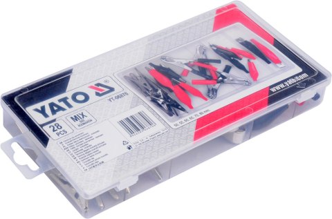 ZESTAW KROKODYLKÓW ELEKTRYCZNYCH 28SZT ZESTAW KROKODYLKÓW ELEKTRYCZNYCH 28SZT