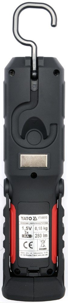 LATARKA WARSZTATOWA 2W1 LED MAGNET 3XAA LATARKA WARSZTATOWA 2W1 LED MAGNET 3XAA