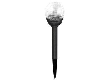 LAMPA SOLARNA KULA SL2302S MINI RGB SZKLANA CZARNA 32CM LAMPA SOLARNA KULA SL2302S MINI RGB SZKLANA CZARNA 32CM