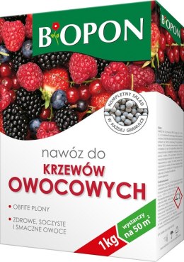 .NAWÓZ, DO KRZEWÓW OWOCOWYCH GRANULAT 1KG-PROMOCJA