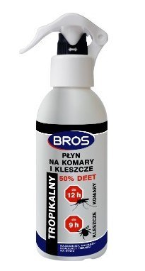 PŁYN NA. KOMARY I KLESZCZE 50% DEET 130ML