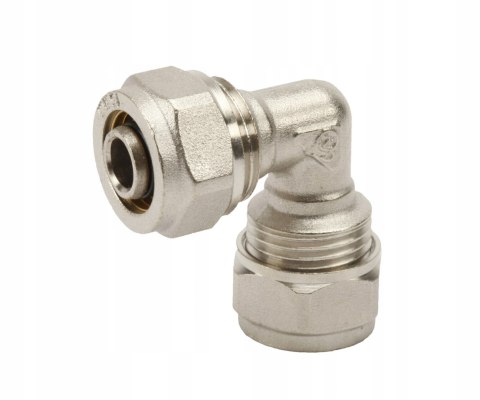 KOLANO PEX-AL-PEX CHROM 25*20 PODWÓJNE KOLANO PEX-AL-PEX CHROM 25*20 PODWÓJNE