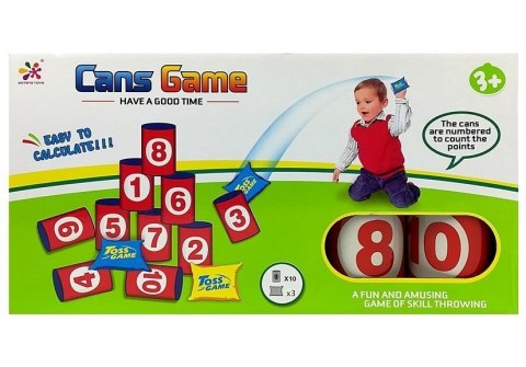 Gra Rzut do Celu Strącanie Puszek Gra Rzut do Celu Strącanie Puszek