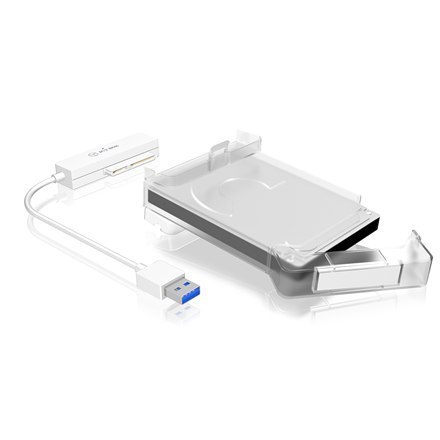 Icy Box-AC703-U3 Adapter cable with protective a cover for 2.5" SATA hard disks to USB 3.0, blue Access LED Raidsonic ICY BOX A Icy Box-AC703-U3 Adapter cable with protective a cover for 2.5" SATA hard disks to USB 3.0, blue Access LED Raidsonic ICY BOX A