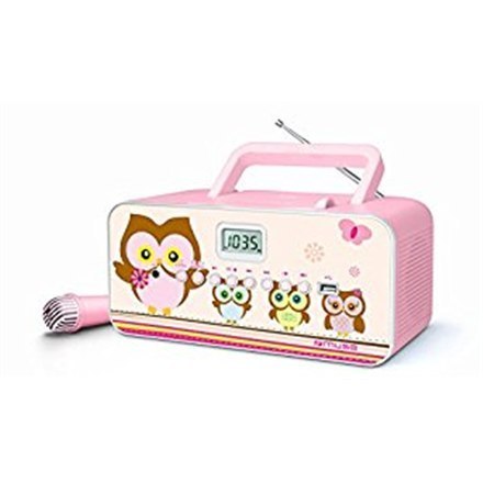 Muse M-29KP Pink/Image, 30 W, Portable radio CD/MP3 player with USB, Muse M-29KP Pink/Image, 30 W, Portable radio CD/MP3 player with USB,