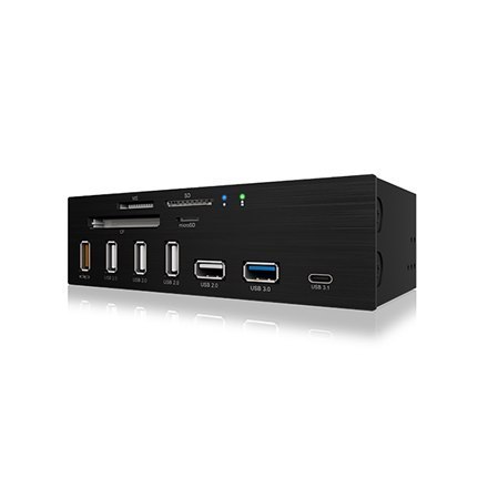 Raidsonic IB-867a 5.25" 4-port internal card reader Raidsonic IB-867a 5.25" 4-port internal card reader