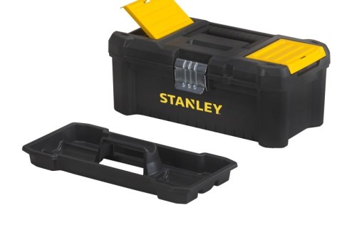 SKRZYNKA NARZĘDZIOWA ESSENTIAL 12,5'' ZATRZASKI METALOWE SKRZYNKA NARZĘDZIOWA ESSENTIAL 12,5'' ZATRZASKI METALOWE