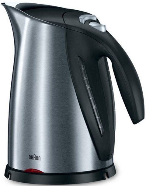 Braun WK 600 Standard kettle, Stainless steel, Stainless steel, 2200 W, 1.7 L, 360° rotational base Braun WK 600 Standard kettle, Stainless steel, Stainless steel, 2200 W, 1.7 L, 360° rotational base