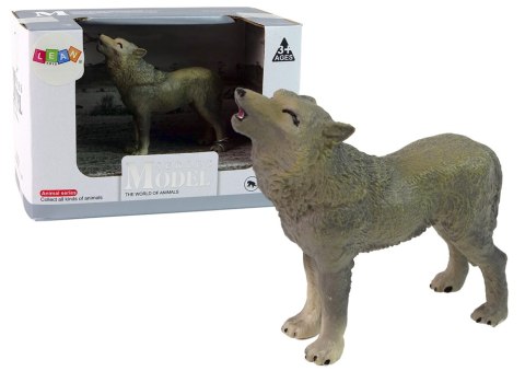 Zestaw Figurka Wilk Szary Zwierzęta Zestaw Figurka Wilk Szary Zwierzęta