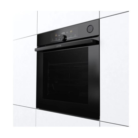 Gorenje Oven BSA6747A04BG 77 L, Multisystem oven, EcoClean enamel, Mechanical control, Steam function, Height 59.5 cm, Width 59. Gorenje Oven BSA6747A04BG 77 L, Multisystem oven, EcoClean enamel, Mechanical control, Steam function, Height 59.5 cm, Width 59.