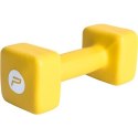 Pure2Improve P2I201430 Dumbbells, 1 pcs, 5 kg, Yellow, Neoprene