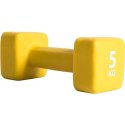 Pure2Improve P2I201430 Dumbbells, 1 pcs, 5 kg, Yellow, Neoprene