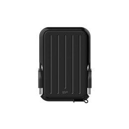 Silicon Power Portable Hard Drive ARMOR A66 2000 GB, USB 3.2 Gen1, Black