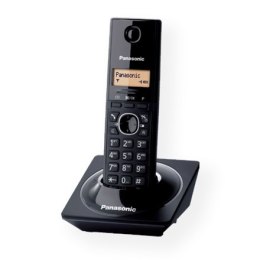 Panasonic Cordless KX-TG1711FXB Black, Caller ID, Wireless connection, Phonebook capacity 50 entries, Built-in display, Conferen