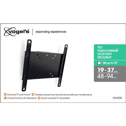 Vogels Wall mount, MA2010-A1 Tilt, Tilt, 26-40 ", Maximum weight (capacity) 30 kg, VESA 100x100, 100x200, 200x100, 200x200 mm, B Vogels Wall mount, MA2010-A1 Tilt, Tilt, 26-40 ", Maximum weight (capacity) 30 kg, VESA 100x100, 100x200, 200x100, 200x200 mm, B