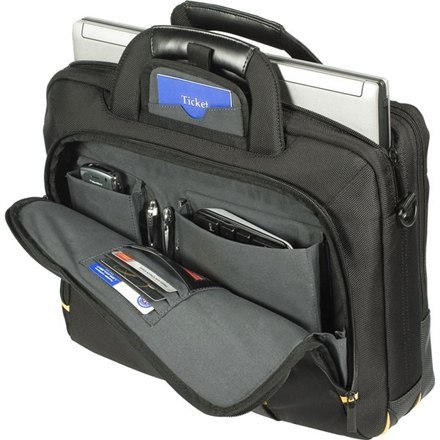 Dell Targus Meridian II Toploading 460-11499 Fits up to size 15.6 ", Black, Waterproof, Shoulder strap, Messenger - Briefcase Dell Targus Meridian II Toploading 460-11499 Fits up to size 15.6 ", Black, Waterproof, Shoulder strap, Messenger - Briefcase