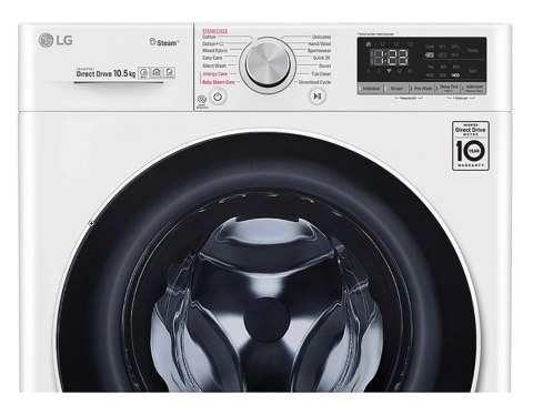 LG Washing machine F4WV510S0E Energy efficiency class E, Front loading, Washing capacity 10.5 kg, 1400 RPM, Depth 56 cm, Width 6 LG Washing machine F4WV510S0E Energy efficiency class E, Front loading, Washing capacity 10.5 kg, 1400 RPM, Depth 56 cm, Width 6