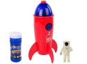Rakieta Astronauta Maszyna do Robienia Baniek Mydlanych Czerwona