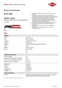 SZCZYPCE DO RUR COBRA 250MM