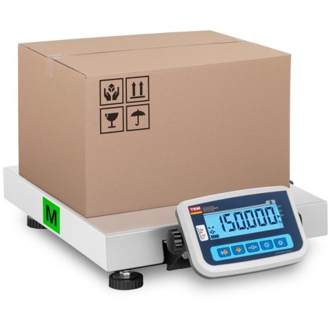 Waga magazynowa paczkowa 150 kg / 50 g LCD M LEGALIZACJA Waga magazynowa paczkowa 150 kg / 50 g LCD M LEGALIZACJA