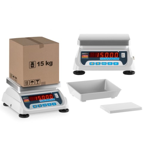 Waga sklepowa handlowa z legalizacją BEKO+ TEM RS232 15kg / 5g Waga sklepowa handlowa z legalizacją BEKO+ TEM RS232 15kg / 5g