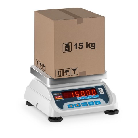 Waga sklepowa handlowa z legalizacją BEKO+ TEM RS232 15kg / 5g Waga sklepowa handlowa z legalizacją BEKO+ TEM RS232 15kg / 5g