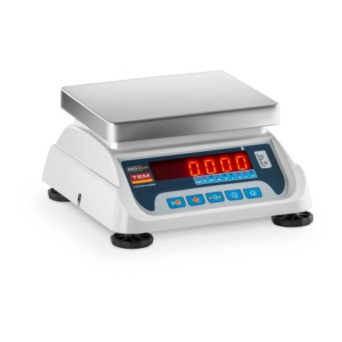 Waga sklepowa handlowa z legalizacją BEKO+ TEM RS232 15kg / 5g Waga sklepowa handlowa z legalizacją BEKO+ TEM RS232 15kg / 5g