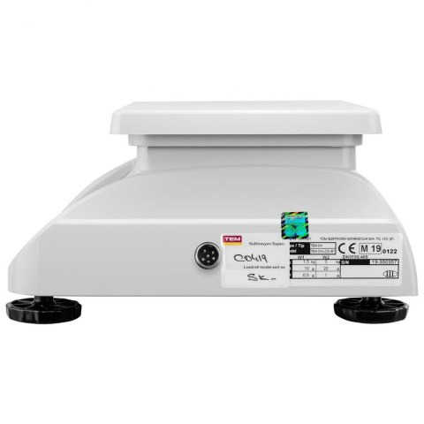 Waga stołowa 2 platformy interfejs RS232 3 kg / 1 g LCD M LEGALIZACJA Waga stołowa 2 platformy interfejs RS232 3 kg / 1 g LCD M LEGALIZACJA