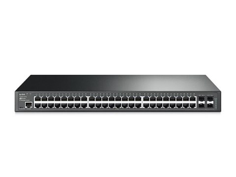 TP-LINK Switch T2600G-52TS L2 Managed, Rack Mountable, 1 Gbps (RJ-45) ports quantity 48, SFP ports quantity 4 TP-LINK Switch T2600G-52TS L2 Managed, Rack Mountable, 1 Gbps (RJ-45) ports quantity 48, SFP ports quantity 4