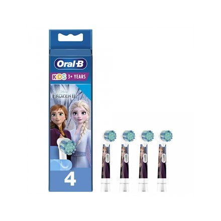 Oral-B Frozen II EB-10 4K Heads, For kids, Number of brush heads included 4 Oral-B Frozen II EB-10 4K Heads, For kids, Number of brush heads included 4