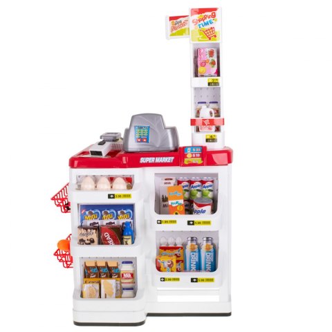 Supermarket sklep kasa fiskalna + wózek model 2 Supermarket sklep kasa fiskalna + wózek model 2