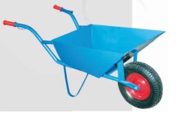 TACZKA BUDOWLANA CIĘŻKA S25 NA ŁOŻYSKU BLACHA 2.5MM