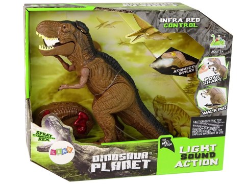 Dinozaur Tyranozaur Rex Zdalnie Sterowany R/C z Parą Dźwięk Dinozaur Tyranozaur Rex Zdalnie Sterowany R/C z Parą Dźwięk