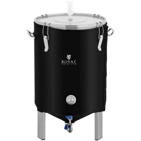 Pojemnik kocioł fermentacyjny fermentator do piwa wina z izolacją 0-40C 60 l Pojemnik kocioł fermentacyjny fermentator do piwa wina z izolacją 0-40C 60 l
