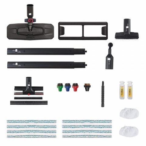 Polti Steam cleaner PTEU0280 Vaporetto Pro 95 Turbo Flexi Power 1100 W, Steam pressure 5 bar, Water tank capacity 1.3 L, Black/G Polti Steam cleaner PTEU0280 Vaporetto Pro 95 Turbo Flexi Power 1100 W, Steam pressure 5 bar, Water tank capacity 1.3 L, Black/G