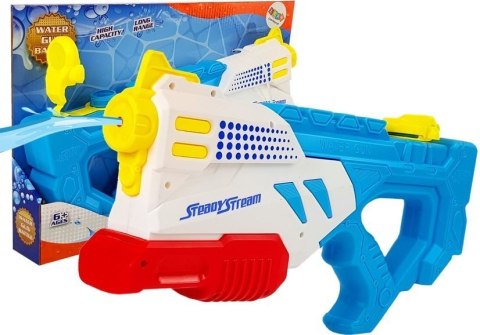 Pistolet na Wodę 1000 ml Biało- Niebieski Pistolet na Wodę 1000 ml Biało- Niebieski