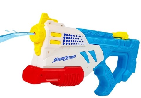 Pistolet na Wodę 1000 ml Biało- Niebieski Pistolet na Wodę 1000 ml Biało- Niebieski