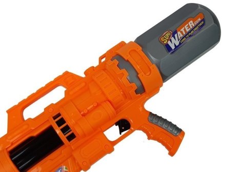 Pistolet na Wodę 1150 ml Pomarańczowy Ogród Zasięg 8 m Pistolet na Wodę 1150 ml Pomarańczowy Ogród Zasięg 8 m