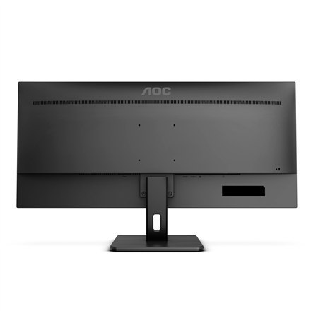 AOC Monitor U34E2M 34", VA, WQHD, 3440 x 1440, 21:9, 4 ms, 300 cd/m², Czarny, 100 Hz, Liczba portów HDMI 2