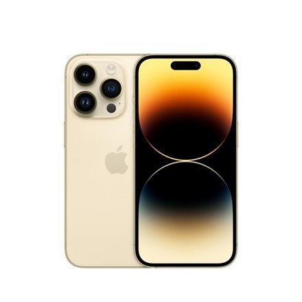 Apple iPhone 14 Pro Gold, 6,1 ", wyświetlacz Super Retina XDR z ProMotion, 2532 x 1170 pikseli, Apple, A16 Bionic, pamięć wewnęt