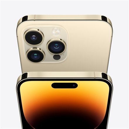 Apple iPhone 14 Pro Gold, 6,1 ", wyświetlacz Super Retina XDR z ProMotion, 2532 x 1170 pikseli, Apple, A16 Bionic, pamięć wewnęt