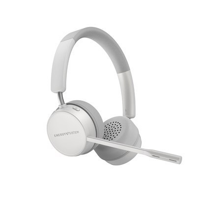 Bezprzewodowy zestaw słuchawkowy Energy Sistem Office 6 biały (Bluetooth 5.0, połączenia głosowe HQ, szybkie ładowanie) Bezprzewodowy zestaw słuchawkowy Energy Sistem Office 6 biały (Bluetooth 5.0, połączenia głosowe HQ, szybkie ładowanie)