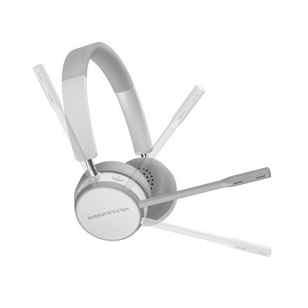 Bezprzewodowy zestaw słuchawkowy Energy Sistem Office 6 biały (Bluetooth 5.0, połączenia głosowe HQ, szybkie ładowanie) Bezprzewodowy zestaw słuchawkowy Energy Sistem Office 6 biały (Bluetooth 5.0, połączenia głosowe HQ, szybkie ładowanie)