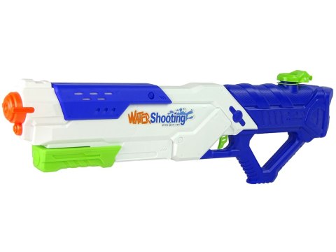Duży Pistolet na Wodę 1200ml Biało- Niebieski 65 cm Duży Pistolet na Wodę 1200ml Biało- Niebieski 65 cm