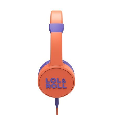 Energy Sistem Lol&Roll Pop Słuchawki dla dzieci Pomarańczowe (Music Share, Odłączany kabel, Ograniczenie głośności 85 dB, Mikrof Energy Sistem Lol&Roll Pop Słuchawki dla dzieci Pomarańczowe (Music Share, Odłączany kabel, Ograniczenie głośności 85 dB, Mikrof