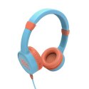 Energy Sistem Lol&Roll Pop Słuchawki dla dzieci, niebieskie (Music Share, odłączany kabel, ograniczenie głośności 85 dB, mikrofo