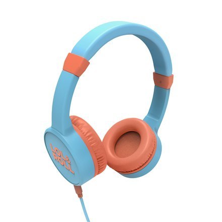 Energy Sistem Lol&Roll Pop Słuchawki dla dzieci, niebieskie (Music Share, odłączany kabel, ograniczenie głośności 85 dB, mikrofo Energy Sistem Lol&Roll Pop Słuchawki dla dzieci, niebieskie (Music Share, odłączany kabel, ograniczenie głośności 85 dB, mikrofo